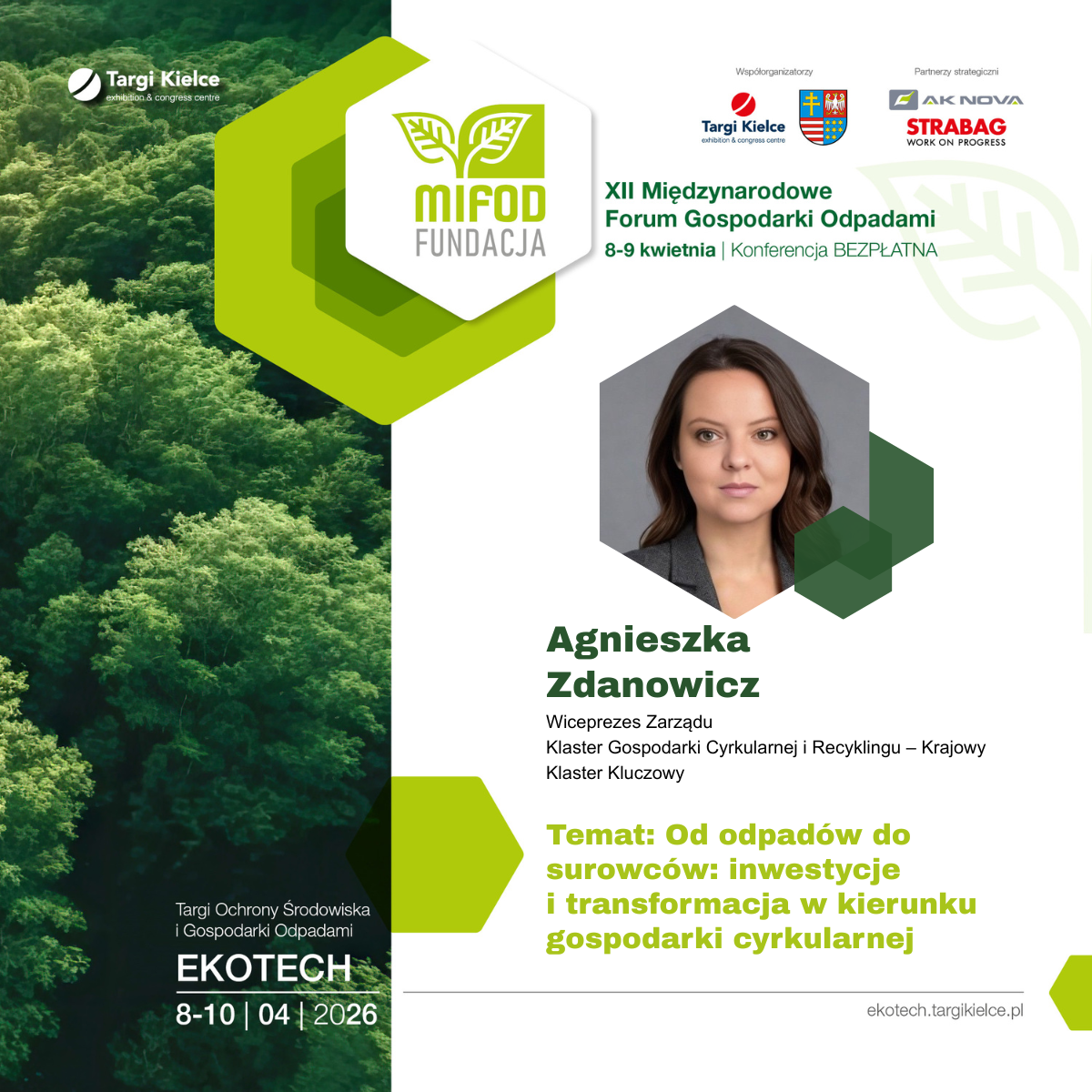 XII Międzynarodowe Forum Gospodarki Odpadami MIFOD